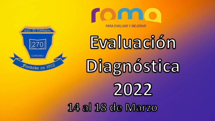 Evaluación Diagnóstica 2022