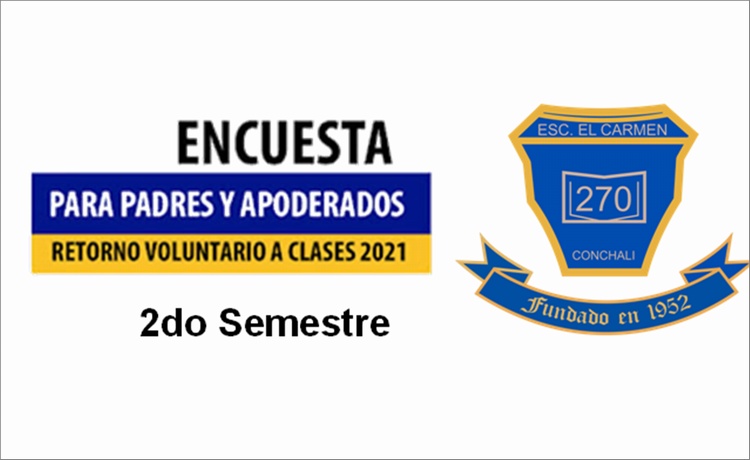 Recordatorio Encuesta «Retorno voluntario a clases»