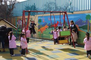 Imagen de 14 Agosto Reinauguración patio Pre-Kinder y Kinder.