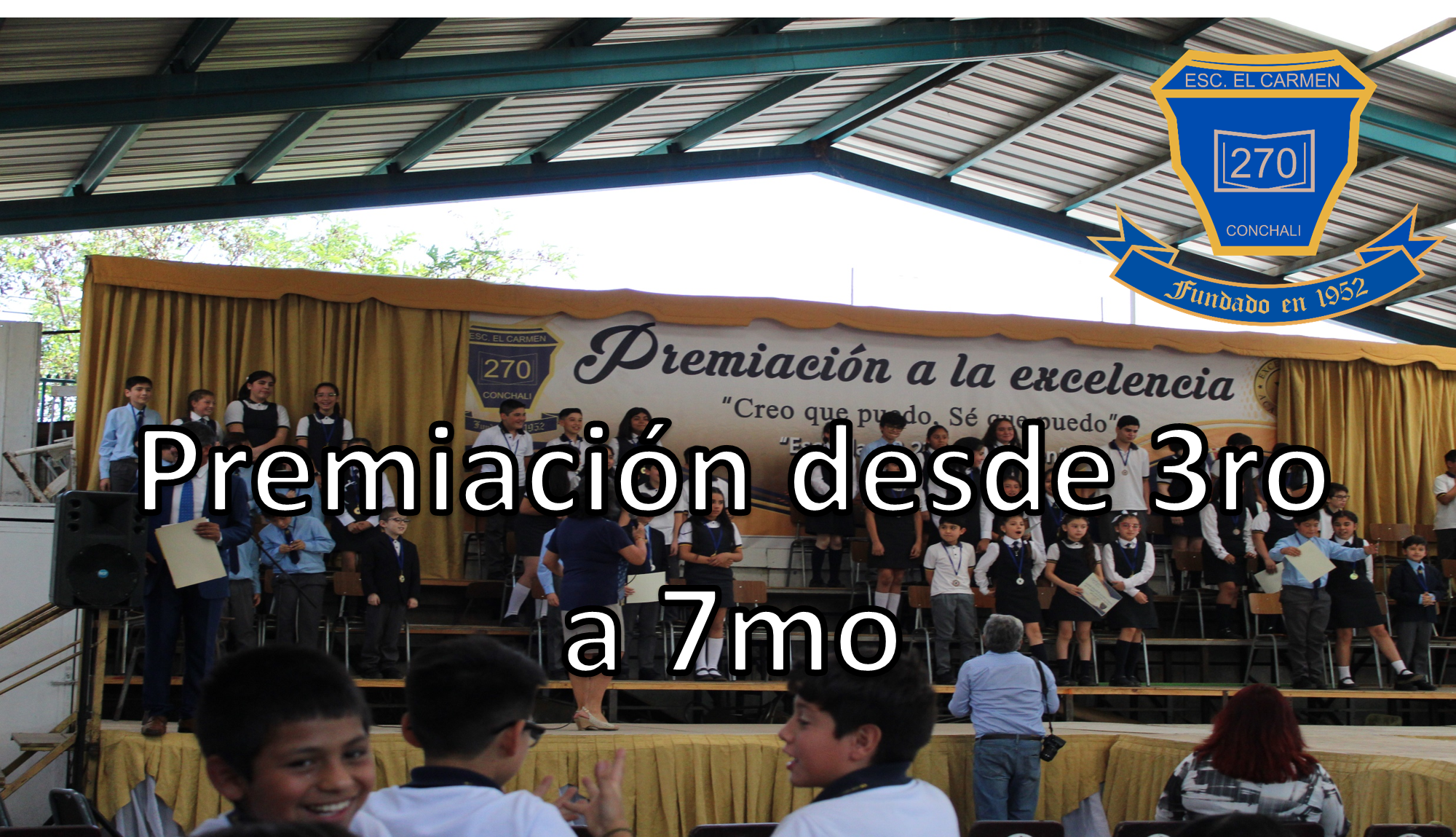 Fotografías Premiación 2019 (3ro a 7mo)