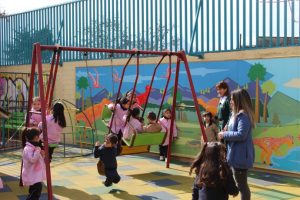 Imagen de 14 Agosto Reinauguración patio Pre-Kinder y Kinder.