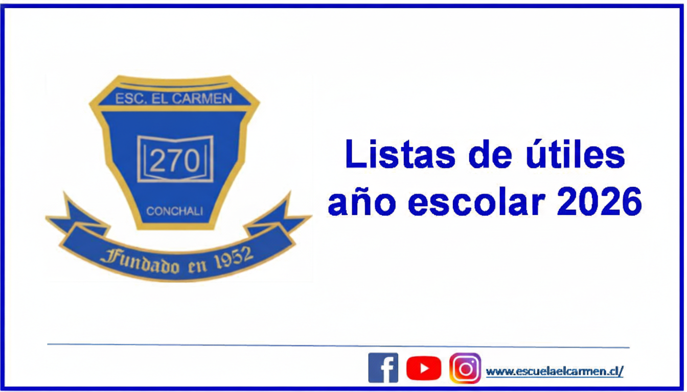 Imagen destacada de Listas de útiles 2026