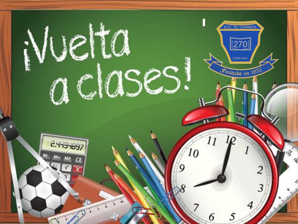 29 de Julio-Vuelta a clases